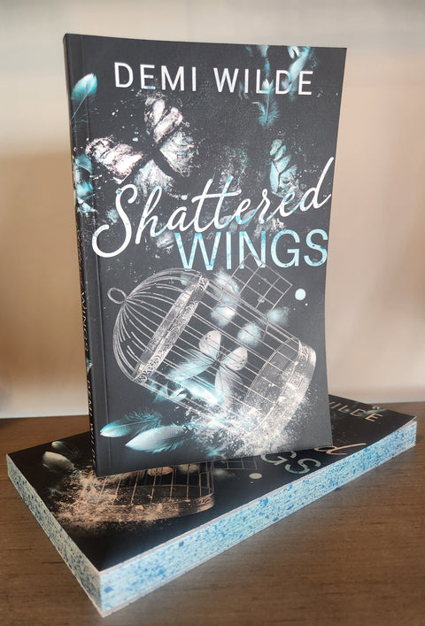 Shattered Wings by Demi Wilde Sprayed Edge Paperback