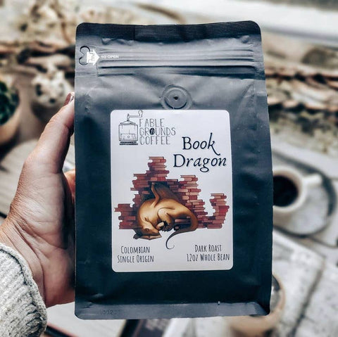 Book Dragon (Colombia) 12oz Ground Coffee