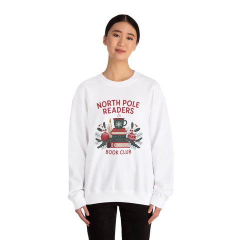 North Pole Readers Unisex Heavy Blend™ Crewneck Sweatshirt