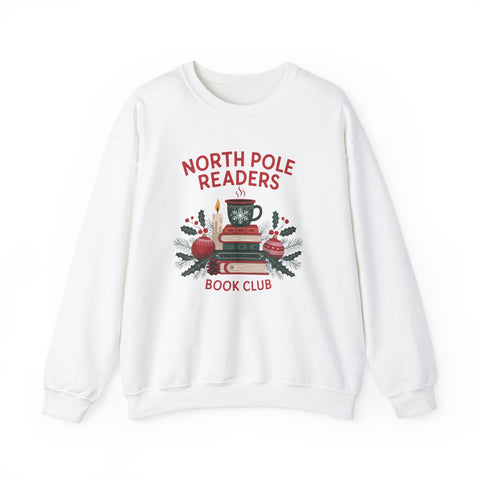 North Pole Readers Unisex Heavy Blend™ Crewneck Sweatshirt