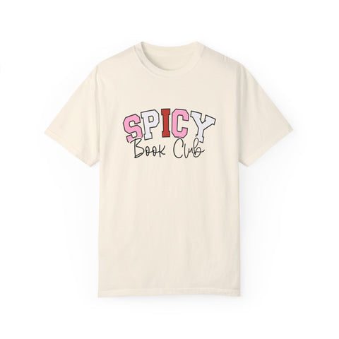 Spicy Book Club Unisex Garment-Dyed T-Shirt – Perfect for Literature Lovers!