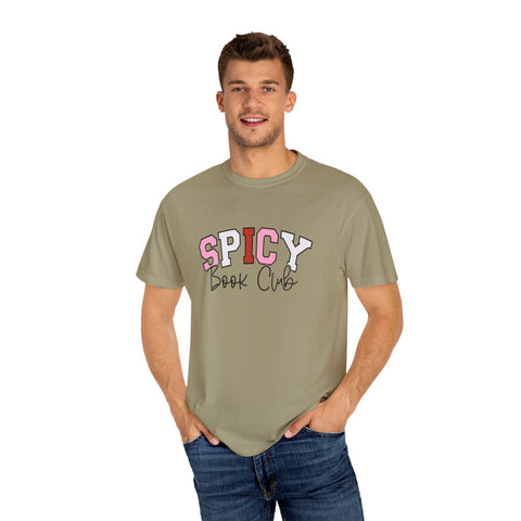 Spicy Book Club Unisex Garment-Dyed T-Shirt – Perfect for Literature Lovers!