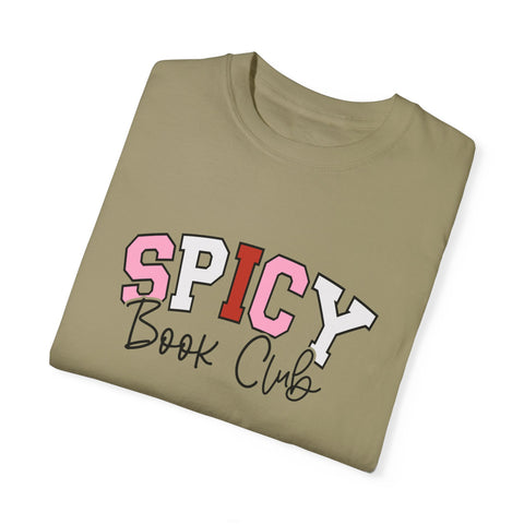 Spicy Book Club Unisex Garment-Dyed T-Shirt – Perfect for Literature Lovers!