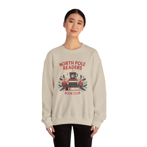 North Pole Readers Unisex Heavy Blend™ Crewneck Sweatshirt