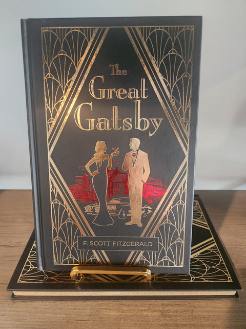 The Great Gatsby by F. Scott Fitzgerald (Deluxe Hardbound Edition)