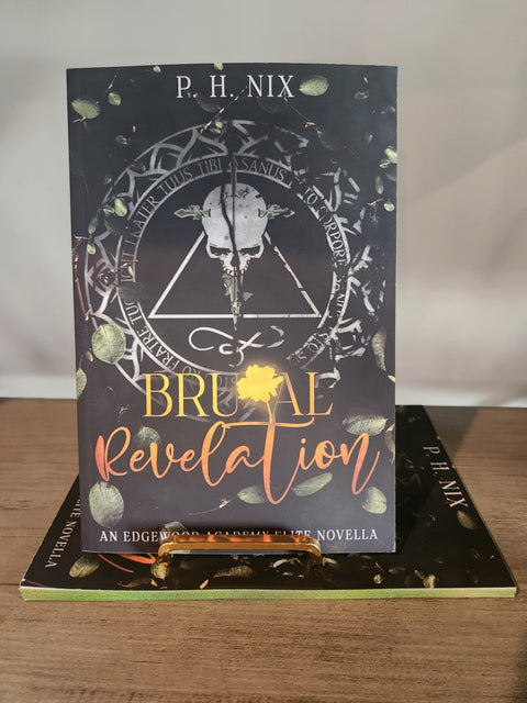 Brutal Revelation: An Edgewood Academy Elite Novella by P.H. Nix Sprayed Edge Paperback