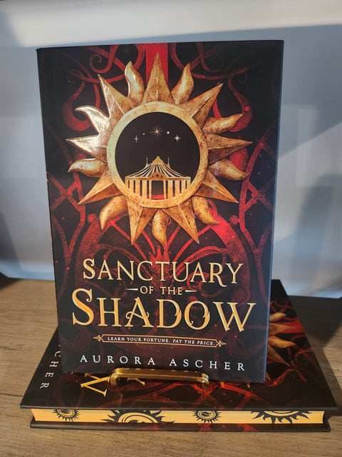 Sanctuary Of The Shadow by Aurora Ascher Sprayed Edge Hardback