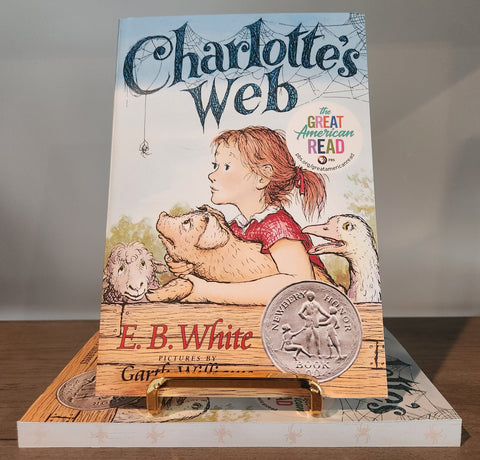 Charlotte's Web by E.B. White Sprayed Edge Paperback