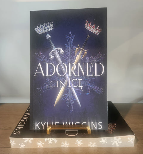 Adorned In Ice by Kylie Wiggins Sprayed Edge Paperback