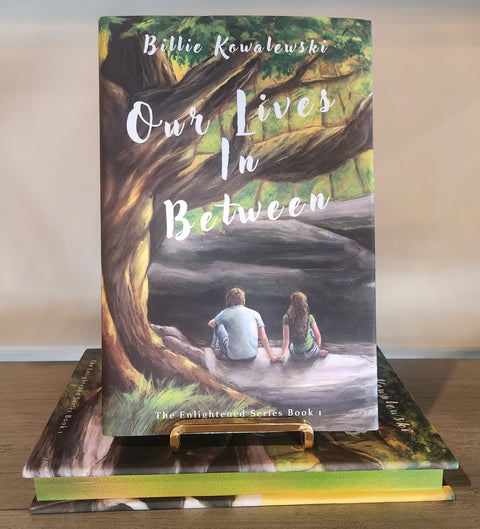 Our Lives In Between by Billie Kowalewski Sprayed Edge Hardback