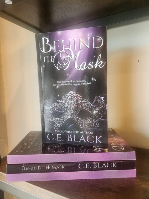 Behind The Mask by C.E. Black Sprayed Edge Paperback