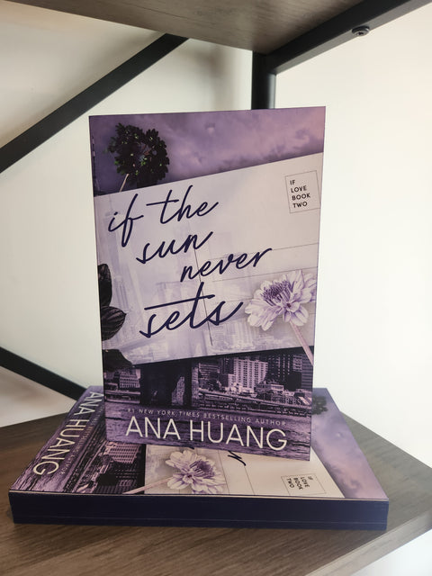 If The Sun Never Sets by Ana Huang Sprayed Edge Paperback