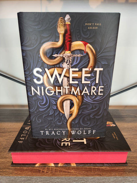 Sweet Nightmare by Tracy Wolff Sprayed Edge Hardback Dustjacket Edition