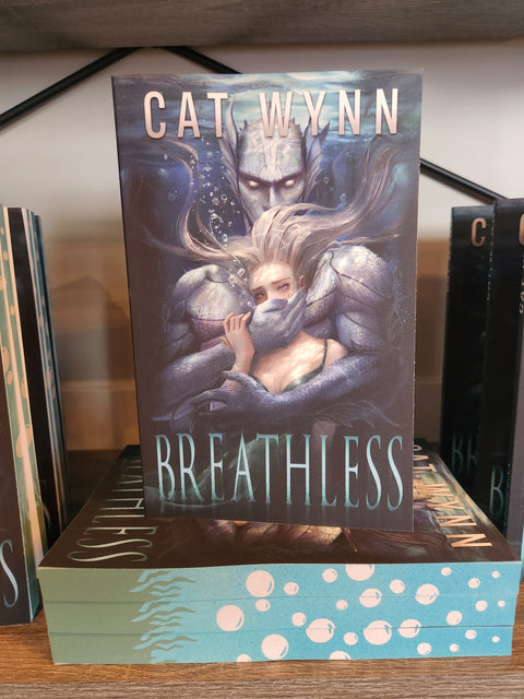 Breathless by Cat Wynn Sprayed Edge Paperback