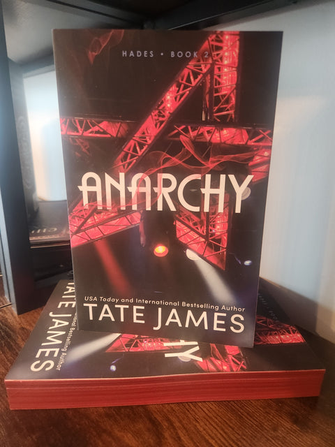 Anarchy by Tate James Sprayed Edge Paperback