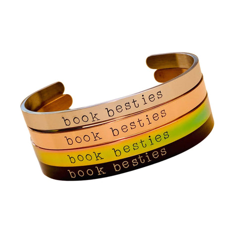 Book Besties - Cuff Bracelet