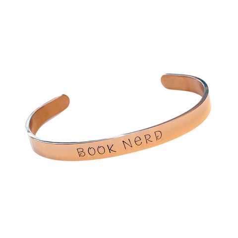 Book Nerd - Cuff Bracelet