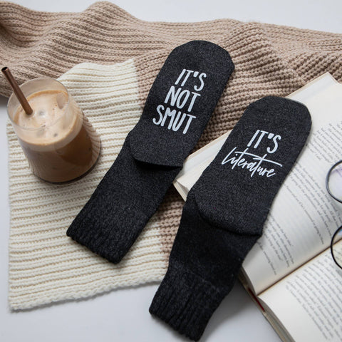 "It's Not Smut, It's Literature"  Women's Socks