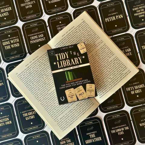 TIDY THE LIBRARY: The Original Card Game for Book Lovers