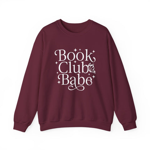 Book Club Babe Unisex Heavy Blend™ Crewneck Sweatshirt