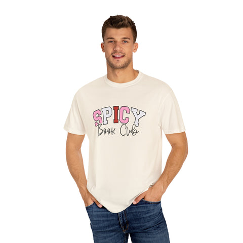 Spicy Book Club Unisex Garment-Dyed T-Shirt – Perfect for Literature Lovers!