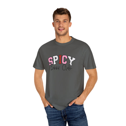 Spicy Book Club Unisex Garment-Dyed T-Shirt – Perfect for Literature Lovers!