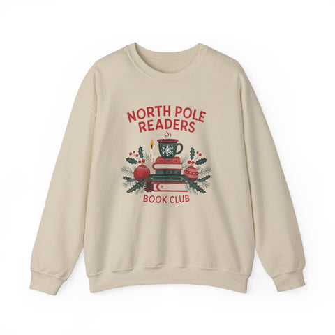 North Pole Readers Unisex Heavy Blend™ Crewneck Sweatshirt