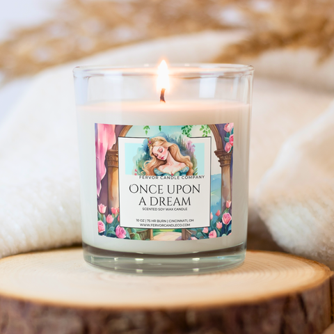 Once Upon a Dream 10oz Soy Wax Book Inspired Candle